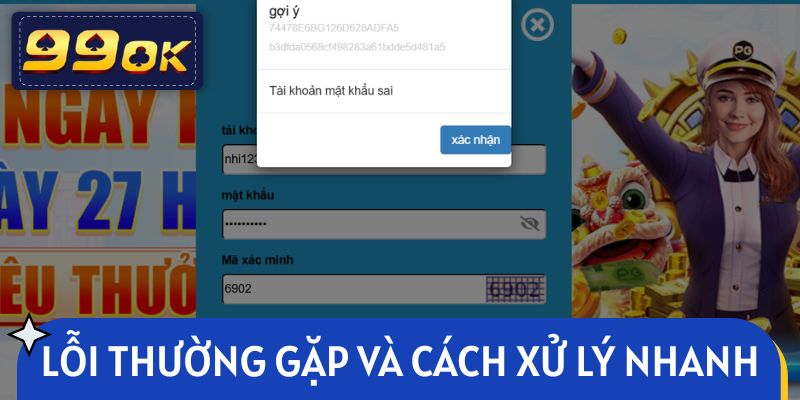 Một số lỗi thường gặp khi truy cập và cách xử lý nhanh